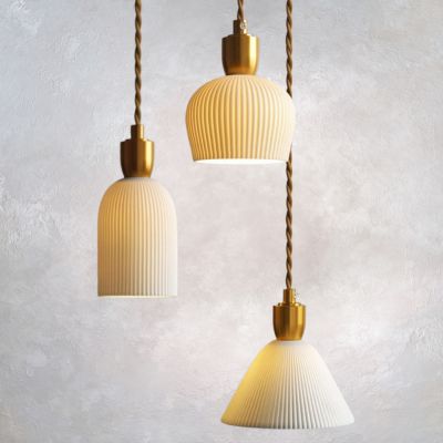 Moderne Scandinavische keramische hanglampen