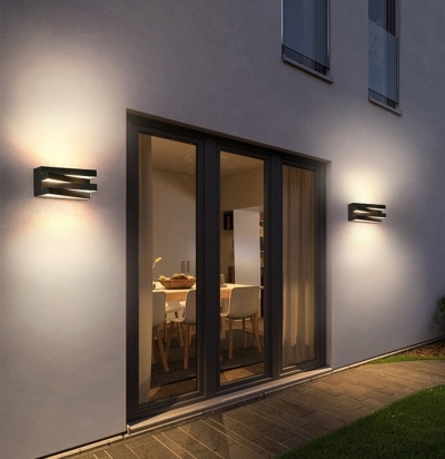 Ogden - Moderne LED-wandlamp voor buiten en binnen