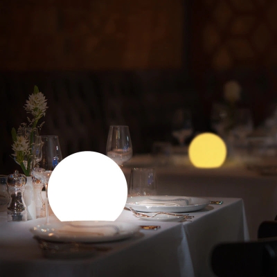 Moon draadloze LED-tafellamp voor binnen en buiten